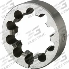 APPROVED VENDOR Round Threading Die: 1/2"-28 UNEF, 1 1/2 in OD, Solid, High Speed Steel (MPN 13178)