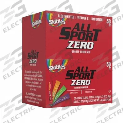 ALL SPORT Powder Drink Mix: Skittles, Bulk, 0.1 oz Concentrate Per Pack - Full-Sugar Concentrates