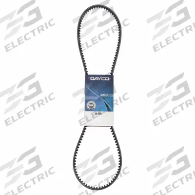 DAYCO Automotive Drive Belt: V-Belt, 11A, A Belt Trade Size, Cogged Belt, 36° Angle - 11A Series Cogged V-Belts