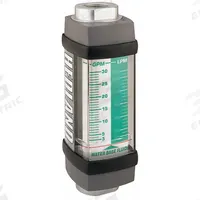 HEDLAND Mechanical Flowmeter: Water-Based Fluid Meter, Scale, Variable Area, Inline, Universal, NPTF (MPN H213A-020). Key specifications — Display Type: Scale; O-Ring Material: Viton; Includes Flow Rate Adjustment Knob: No; Includes Pressure Guage: No; Mounting Orientation: Universal; Unit Of Measure: Liters; Brand: HEDLAND; Accuracy: +/-7%.