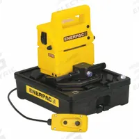 ENERPAC Hydraulic Pump: 10,000 psi Max. Op Pressure, 20 cu in/min Max. Flow Rate, 1/2 hp Max. HP (MPN PUD1301B). Key specifications — attr941810: PUD1301B; attr941817: 2-Position; attr941814: Advance.