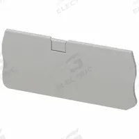 SCHNEIDER End Barrier: Screw Mount, Gray, Spring Terminals (MPN NSYTRACR24). Key specifications — attr1307181: NSYTRR23; attr1307182: Spring Terminals; attr1307177: SCHNEIDER; attr1307201: Screw Mount.