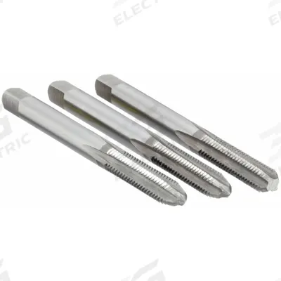 APPROVED VENDOR Tap Kit: #10-32 UNF, H3 / 2B, 4 Flute - Three-Piece Hand Tap Sets