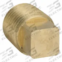 PARKER Plug: Plug, 1/4 in, NPT Threaded, 1,000 psi, 13/16 in Lg, C37700 Brass (MPN 211P-4). Key specifications — Maximum Operating Pressure: 1,000 psi.