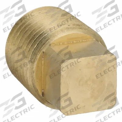 PARKER Plug: Plug, 1/4 in, NPT Threaded, 1,000 psi, 13/16 in Lg - Threaded High-Pressure Pipe Fittings
