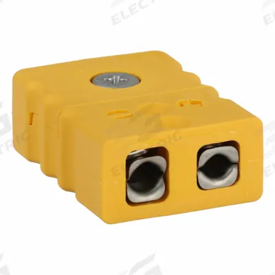 Dayton Thermocouple Jack: Jack, For Type K Thermocouple Type, Std Plug - Thermocouple Plugs