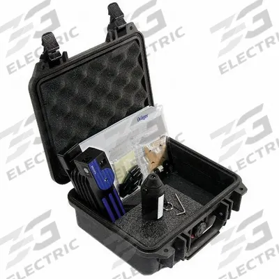 DRAEGER Detector Tube Pump Kit: Manual, Built-In Stroke Counter/End-of-Stroke Indicator - Manual Sample Draw Pumps
