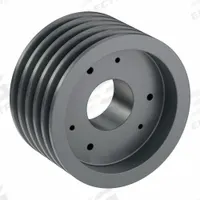 APPROVED VENDOR V-Belt Pulley: B68, 5 Groove, 7.15 in OD, Bushed Bore, SK, Quick Detachable (MPN 5B68SK). Key specifications — attr1318293: B68; attr1318301: 6.4 in (4L, A); attr1318291: 5L, B, or BX.