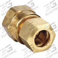 APPROVED VENDOR Compression Fitting Adapter: 3/8 in OD x 3/8 in Pipe Fitting Size, Brass (MPN 700066-0606). Key specifications — Brand: APPROVED VENDOR.