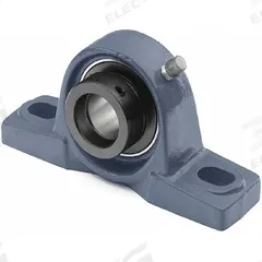 TRITAN Pillow Block Bearing: 1 3/4 in Bore, Cast Iron, Eccentric Collar, 2 7/64 in Shaft Ht (MPN HCP209-28). Key specifications — Brand: TRITAN; Mounting Bolt Size: 1/2 in; Standards: AFBMA; System of Measurement: Inch.
