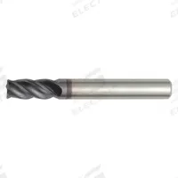WIDIA HANITA Square End Mill: Carbide, TiAlN Coated, 4 Flute, 8 mm Mill Dia, 16 mm LOC, 63 mm OAL (MPN 4777080Z3LT)