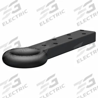 CURT Lunette Ring Drawbar: 22,000 lb Gross Towing Wt Capacity, 3 in Ring Dia - Lunette Rings
