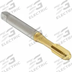 OSG Thread Forming Tap: #12-24 UNC, H5 / 2B-3B, Modified Bottoming Chamfer, TiN Coated Cobalt (MPN 1400122305)