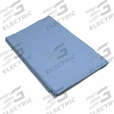 DYNAREX Drape Sheets: Paper/Tissue, 48 in Overall Lg, 40 in Overall Wd, 2 Ply, Latex-Free - Exam Room Drapes