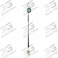 WERNER Self-Retracting Lifelines: Steel Tie-Back Anchor, Harness Steel Carabiner, 6 ft Line (MPN R590006-TB). Key specifications — Brand: WERNER; ANSI SRL Class (2021): Class 1; ANSI SRL Type: SRL-P; RFID Equipped: No; Lifeline Material: Synthetic Fiber; Series: R5900; Sealed: No; Anchorage End Connection Type: Tie-Back.