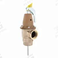 WATTS Pressure Safety Relief Valve: Section XIII ASME Section, FNPTF x FNPTF, Copper Silicon Alloy (MPN 0121602). Key specifications — Brand: WATTS; Body Material: Copper Silicon Alloy.
