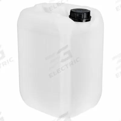 APPROVED VENDOR Carboy: 10 L, 2.5 gal, HDPE, 225 mm x 195 mm x 320 mm, Screw On Cap, Colorless - Rectangular Carboys
