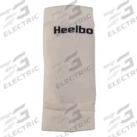 HEELBO Elbow Sleeve: L, 19 in Max Limb Circumference, Latex Free, 6 PK (MPN D 12061). Key specifications — Side: Universal; Closure: Pull-On; Material: Nylon; Latex Content: Latex Free; Product Type: Elbow Sleeve; Brand: HEELBO; Color: White.