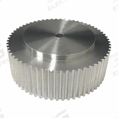 Dayton Timing Pulley: Trapezoidal, Plain, For T5 Timing Belt Section, For 25 mm Belt Wd - T5 Section Timing Belt Pulleys