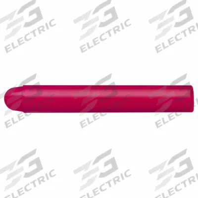 MARKAL Marking Crayon: Wax, 17 mm Tip Wd, Firm, Red, 70°F to 100°F - Wax Lumber Crayons