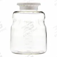Plastic Lab Media & Roller Bottles - Plastic Lab Media Bottles: Polystyrene, 500 mL Capacity - mL (MPN 1172-RLS). Key specifications — Graduated: Yes; Closure Type: Screw-On; Body Color: Colorless; Brand: APPROVED VENDOR.