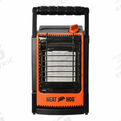 HEAT HOG Portable Gas Floor Heater: 9,000 BtuH Heating Capacity Output - Portable Gas Radiant Cabinet Heaters