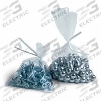 APPROVED VENDOR Open-Ended Bag: Medium-Duty, Low Density Polyethylene (LDPE), 4 mil Thick, 500 PK (MPN 5DHT7). Key specifications — Color: Clear; Package Configuration: Case Pack.