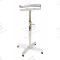 APPROVED VENDOR Material Support Stand: 16 in Roller Wd, 28 in Min. Ht, 47 1/2 in Max. Ht, Steel (MPN HSS-18). Key specifications — Brand: APPROVED VENDOR; Stand Material: Steel; Color: White.
