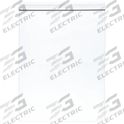APPROVED VENDOR Reclosable Bag: 2 mil Thick, 9 in Wd, 12 in Lg, Hang Hole Not Included - Single-Zip Reclosable Poly Bags