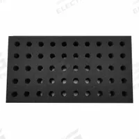 Tube Rack: EVA, (50) Tubes (MPN BV1010-12). Key specifications — Material: EVA; Product Type: Test Tube Rack; Total Holding Capacity: (50) Tubes; Brand: BENCHMARK SCIENTIFIC.
