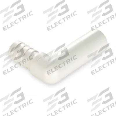 WATTS Push-Fit Elbow Fitting: 90° Elbow, 1/2 in OD x 1/2 in OD Size, Polysulfone - Polysulfone Push-to-Connect Tube Fittings