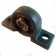 NTN Pillow Block Bearing: 1 in Bore, Cast Iron, Set Screws, 1 47/64 in Shaft Ht, 6.259 in Overall Lg (MPN UCPX05-100D1). Key specifications — Brand: NTN; Mounting Bolt Size: 1/2 in; System of Measurement: Inch.