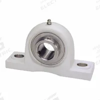 IPTCI BEARINGS Pillow Block Bearing: 1 1/2 in Bore, Polymer, Set Screws, 1 15/16 in Shaft Ht (MPN SUCTP208-24). Key specifications — Brand: IPTCI BEARINGS; Maximum Speed: 3,750 RPM; Mounting Bolt Size: 1/2 in; Standards: AFBMA; System of Measurement: Inch.