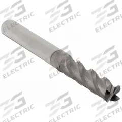 APPROVED VENDOR Square End Mill: Carbide, TiCN Coated, 4 Flute, 1/8" Mill Dia, 3/4" LOC, 2-1/4" OAL (MPN 215-001003)
