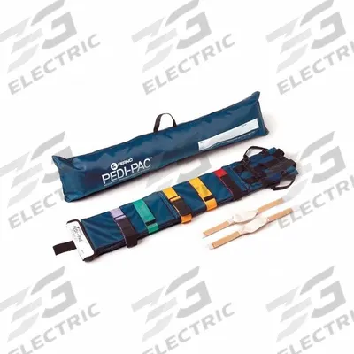 FERNO Pediatric Backboard: Blue, 48 in Overall Lg - Pediatric Backboards
