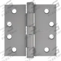 BEST Butt Hinge: Steel, Full Mortise, 1 3/4 in Leaf Wd (MPN F179NRP 4X4 DOOR HINGE P STL). Key specifications — Removable Pin: No; Bearing Type: Plain; Material: Steel.