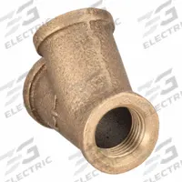 APPROVED VENDOR Metal Pipe Wye: Wye, 1/2 in x 1/2 in x 1/2 in, Class 125, C89833 Brass (MPN ZUSA-PF-10517). Key specifications — Brand: APPROVED VENDOR; Maximum Operating Pressure: 200 psi @ 72 °F.