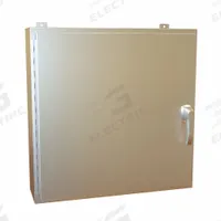 HAMMOND Electrical Enclosure: Stainless Steel, 30 in x 30 in x 8 in, NEMA 12/13/3R/4/4X, Solid Cover (MPN HW30308SSHK). Key specifications — Brand: HAMMOND; Closure Method: Handle; Enclosure Material: Stainless Steel.