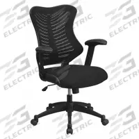 FLASH FURNITURE Office Chair: Kale, Ht, Black, Mesh Material, 24 in Back Ht, 21 in Seat Wd (MPN BL-ZP-806-BK-GG). Key specifications — attr995518: Kale; attr982877: Black; attr982913: Yes; attr982865: Black; attr982870: FLASH FURNITURE; attr982901: Black.