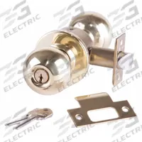 ARROW Door Lockset: Office Knob Locksets, Brass, Interchangeable Core, ADA Compliant (MPN RK11BD 3). Key specifications — Lockset Style: Ball.