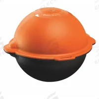 TEMPO COMMUNICATIONS Marker Ball: 77 kHz Freq Transmitted, Ball, Black/Orange (MPN OM-02). Key specifications — Color: Black/Orange; Brand: TEMPO COMMUNICATIONS; Housing Material: Polyethylene; Shape: Ball.