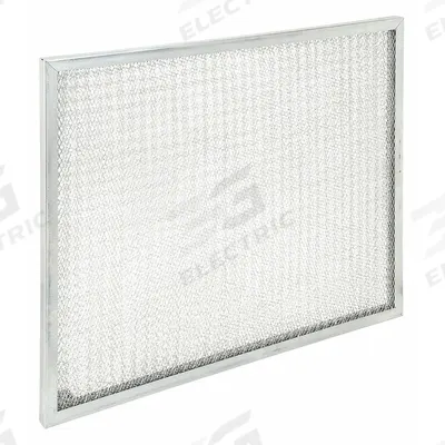 GRAINGER Washable Metal Air Filter: 20 in x 25 in x 2 in, Galvanized Steel - General Use Mesh Air Filters