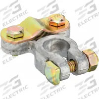 GROTE Battery Terminal: Universal, Top Post, 1 to 4/0 ga, Negative/Positive, Lead, 1.9 in Overall Wd (MPN 84-9133). Key specifications — Contact Material: Lead; Alignment: Universal; Connection Type: Top Post; Gauge: 1 to 4/0 ga; Polarity: Negative/Positive; Brand: GROTE.