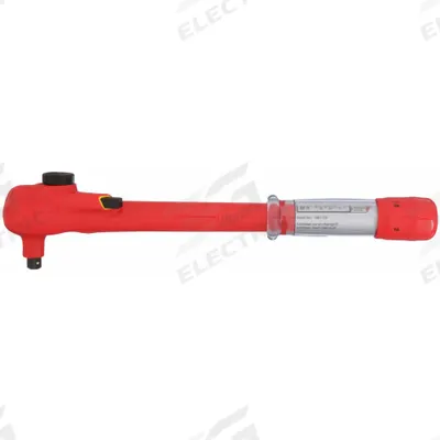 WIHA Micrometer Torque Wrench: 3/8 in Drive Size, 5 N-m to 50 N-m - Insulated Micrometer Torque Wrenches