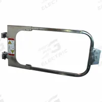 PS INDUSTRIES Self-Closing Safety Gate: Stainless Steel, For 40 in to 50 in Opening Wd, Adj (MPN LSG-4050-304SW). Key specifications — attr1283404: PS INDUSTRIES; attr1283387: No; attr1283389: Universal; attr1283390: 40 in to 50 in; attr1283379: Unfinished Silver.