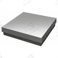 B-TEK Industrial Bench Scale: 18 in x 18 in, IP65, No Indicator Included, Stainless Steel (MPN BT-B-1818S-100). Key specifications — Connection Ports: Indicator Cable; Readability: 0.02 lb; Brand: B-TEK; Weighing Surface Material: Stainless Steel.