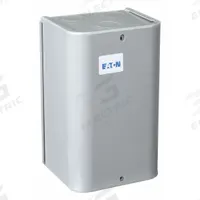 EATON Definite Purpose Contactor: 1 Poles, 480V AC, 50 A, Non-Reversing (MPN C25DGJ350C). Key specifications — Brand: EATON; Coil Voltage: 440-480V AC; Contactor Style: HVACR Definite Purpose Contactor; Frame Size: D; Terminal Connection Type: Quick-Disconnect Terminals; Maximum Voltage Rating: 690V AC; Series: C25 Series; Phase: Three.