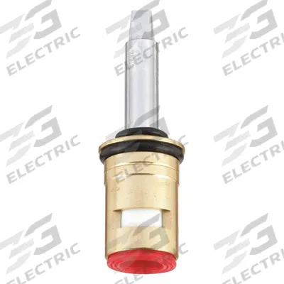 KISSLER Cartridge: For AB1953 Series, Use with Hot Water, Brass, Chrome, Ceramic Disc - Disc Faucet Cartridges
