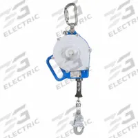 3M DBI-SALA Self Retracting Lifeline: Steel Snap Hook Anchor, Harness Steel Carabiner, 30 ft Line (MPN 3400144). Key specifications — Brand: 3M DBI-SALA; ANSI SRL Class (2021): Class 1; ANSI SRL Type: SRL; RFID Equipped: Yes; Lifeline Material: Stainless Steel; Series: Sealed-Blok; Sealed: Yes; Anchorage End Connection Type: Snap Hook.