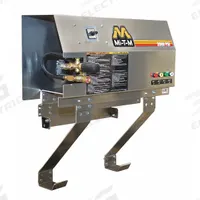 MI-T-M Electric Pressure Washer: Wall Mount, 230 V – Single-Phase, 2,000 psi, 3.9 gpm, 6 hp (MPN GC-2004-0MEW1). Key specifications — Burner Fuel: Electric; Pump Drive: Direct; Brand: MI-T-M; Water Intake: Hot Water Intake.
